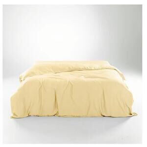 OliveCrate Eucalyptus Lyocell QUEEN Duvet Set- Buttercream Cooling